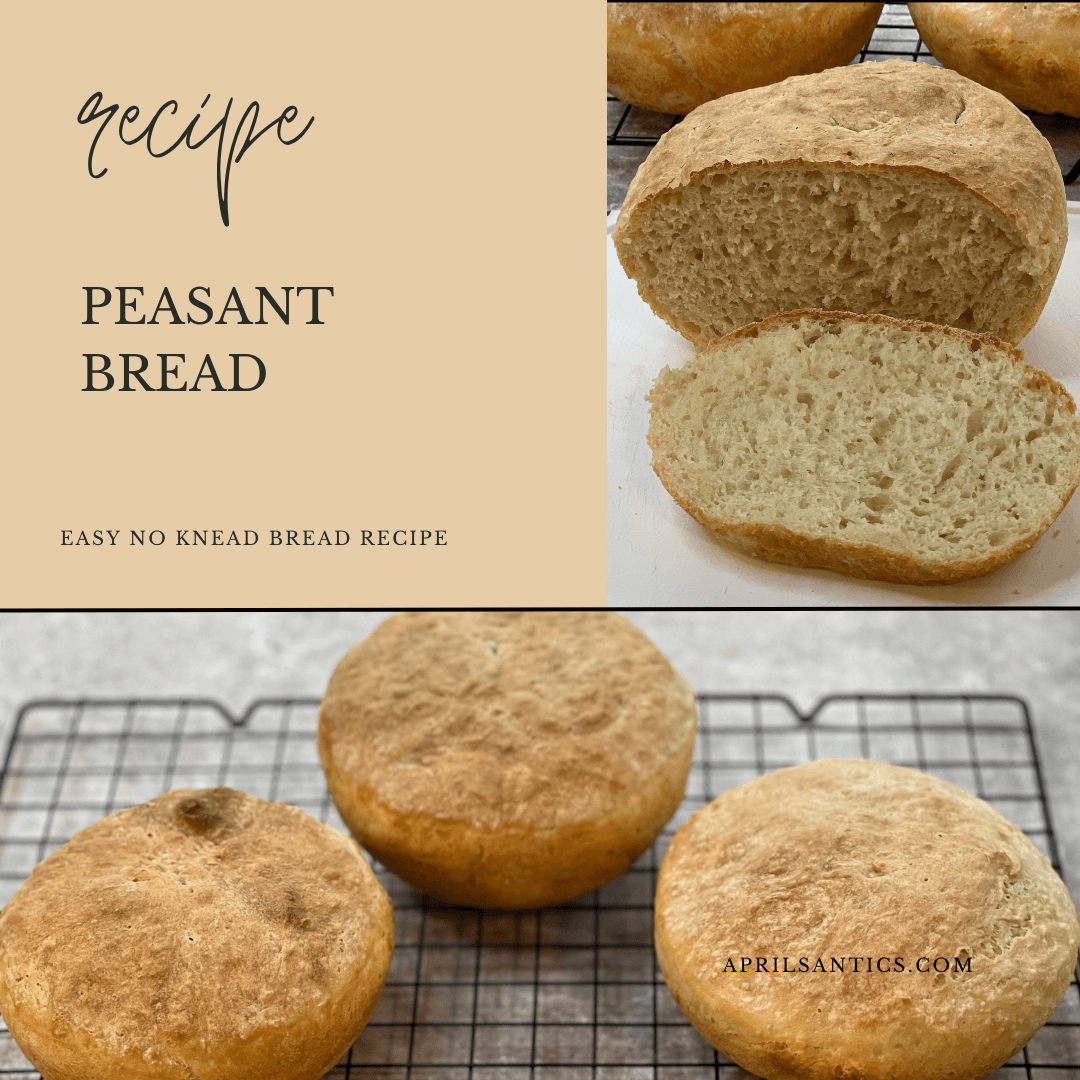 Peasant Bread Recipe cover photo
