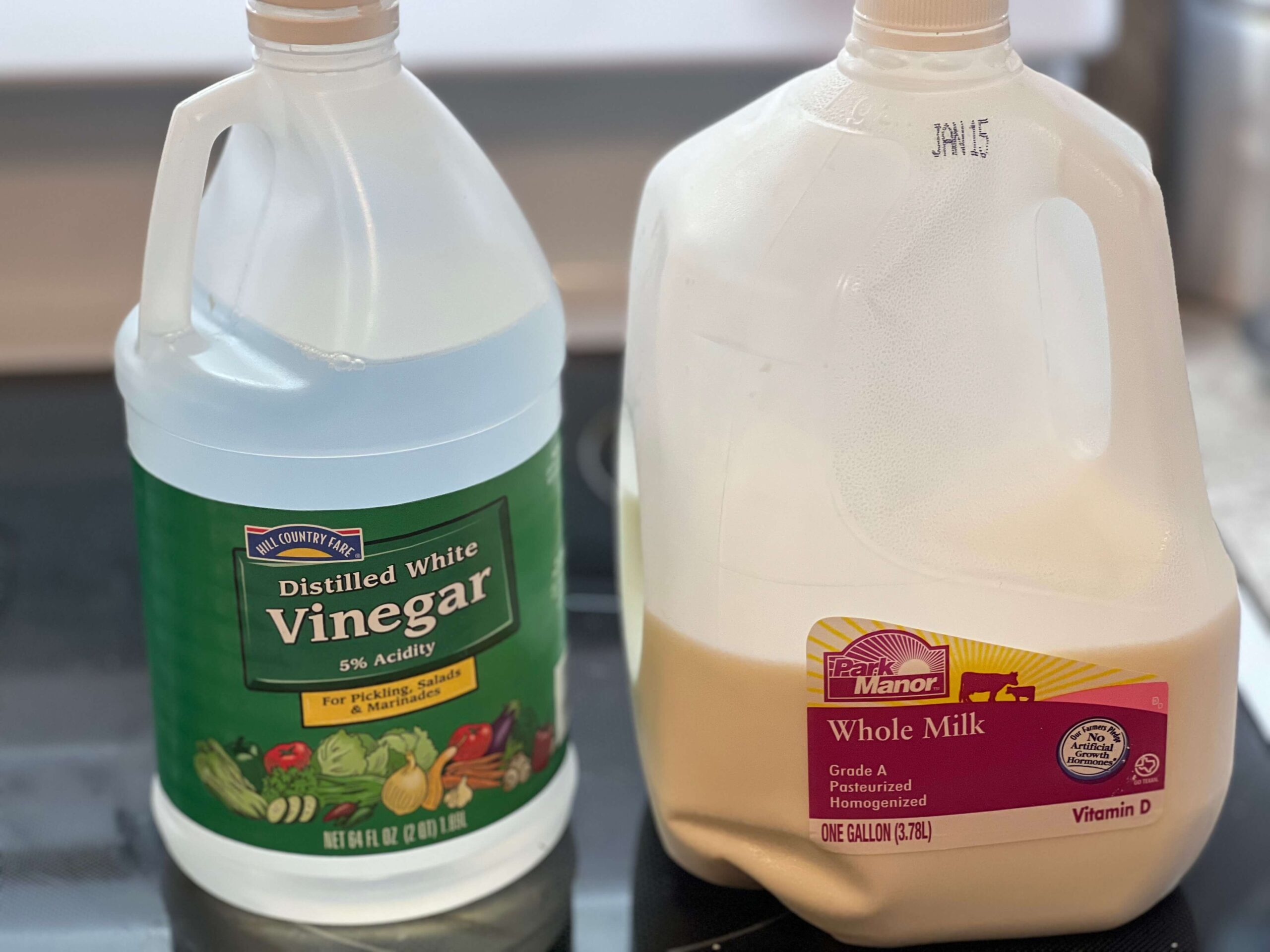 Soak the chicken in either milk and vinegar or buttermilk.