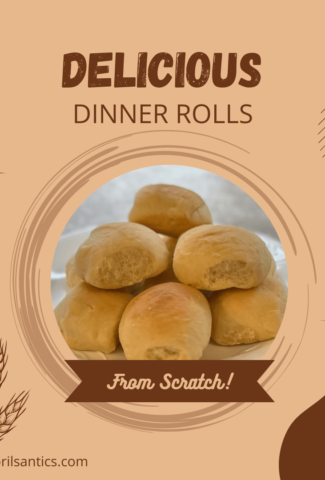 Cover photo for easy dinner rolls
