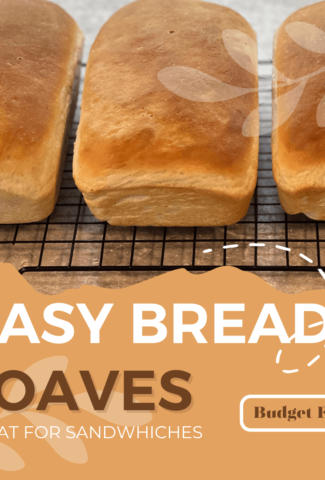 Cover photo for easy white bread